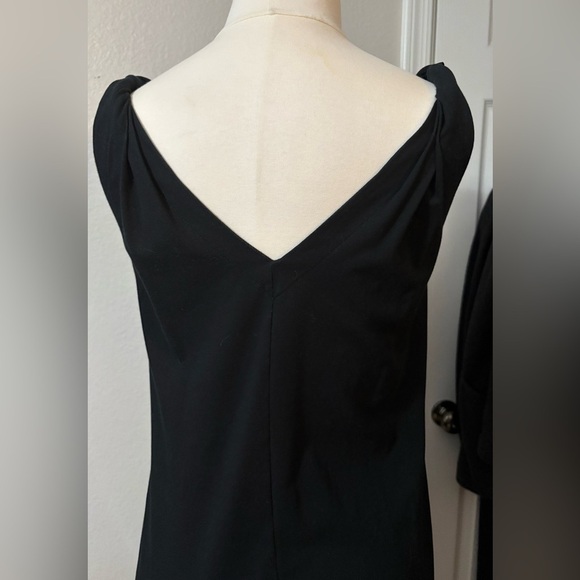 Brunello Cucinelli Black Cotton Midi/Maxi with Monili Inset and Braided straps. - Picture 5 of 16